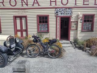 Photo of Tour Aotearoa 2024: rider Stephane Perron, Cardrona hotel