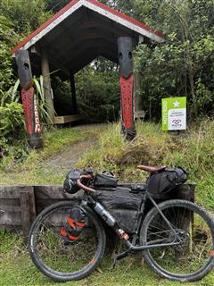 Photo of Kōpiko Aotearoa 2025: rider Wellbeing.nz, Top of Papamoa hill