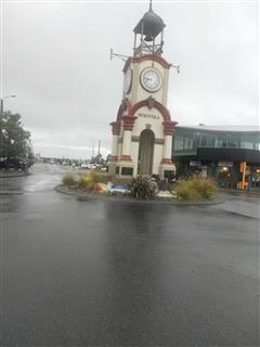 Photo of Tour Aotearoa 2023: rider Rose Davis, wet